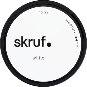 Skruf No. 22 Medium White