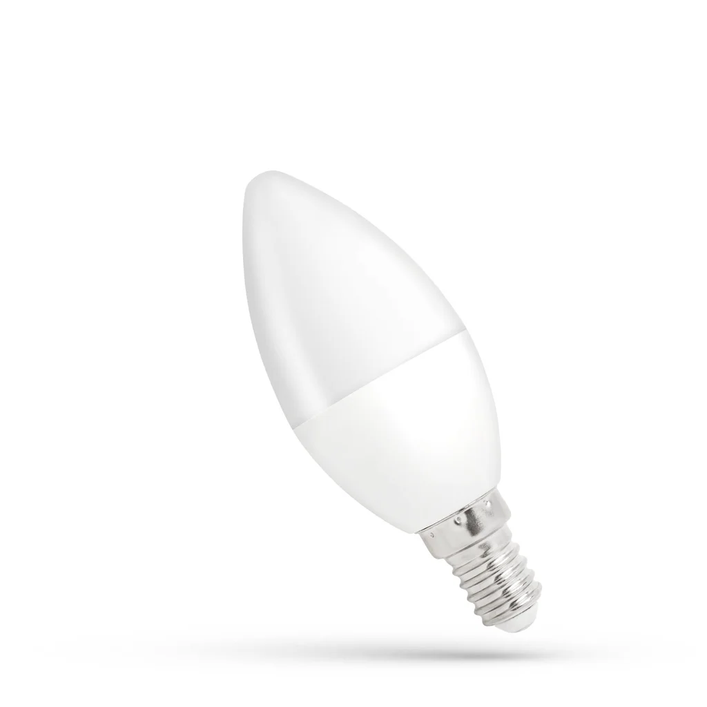 LED-lampa Kronljus E14 8W/830 230V Opal