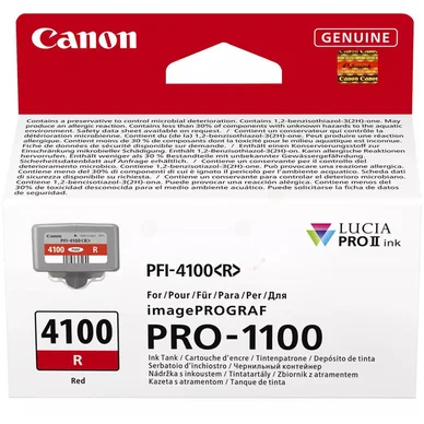 Canon Canon PFI-4100 Mustepatruuna Punainen PFI-4100R Vastaa: N/A