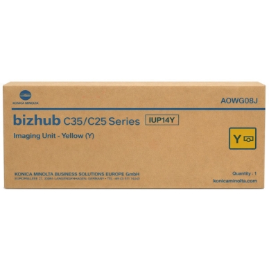Konica Minolta Rumpu värijauheen siirtoon keltainen IUP-14Y Vastaa: N/A