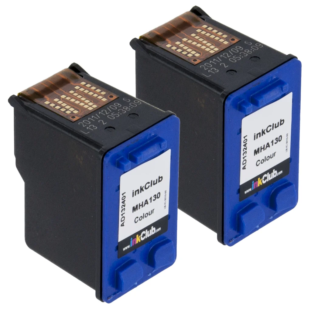 Bläckpatron 3-färg 510 sidor, 2-pack