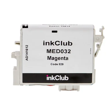 inkClub Blækpatron magenta, erstatter Epson T0613 MED032 Modsvarer: T0613