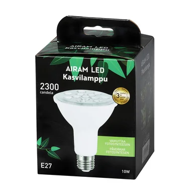 Airam LED Plante lyspære 10W/835 E27