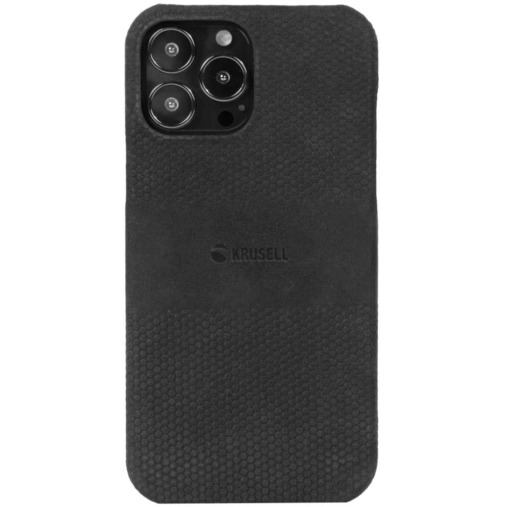 Krusell Krusell Leather Cover iPhone 13 Pro, svart Mobildeksel og futteral iPhone,Elektronikk