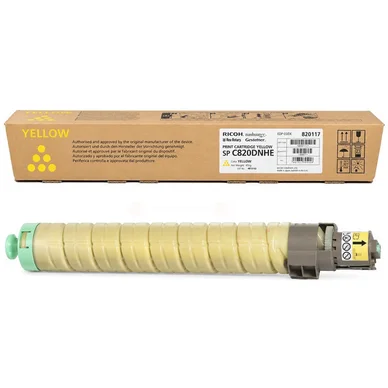 Ricoh Tonerkassette gul 15.000 sider 821059 Modsvarer: N/A