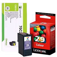 Bläckpatroner och toner för Lexmark-skrivare