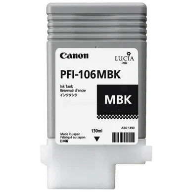Canon Canon PFI-106 MBK Blækpatron Mattsort PFI-106MBK Modsvarer: N/A billede