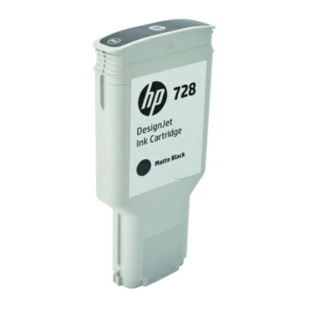 HP 728 Bläckpatron Mattsvart