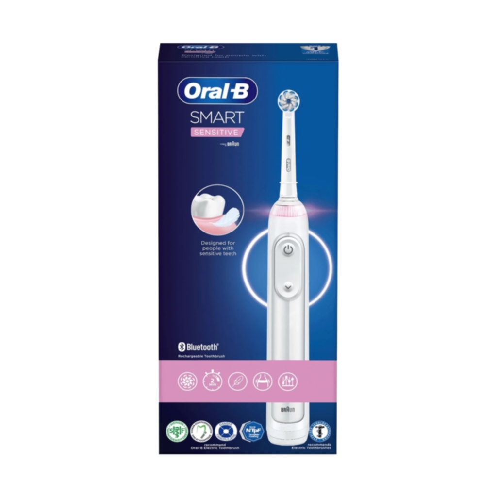 Bilde av Oral-b Oral B Elektrisk Tannbørste Smart Sensitive White Sensi 4210201396697 Tilsvarer: N/a