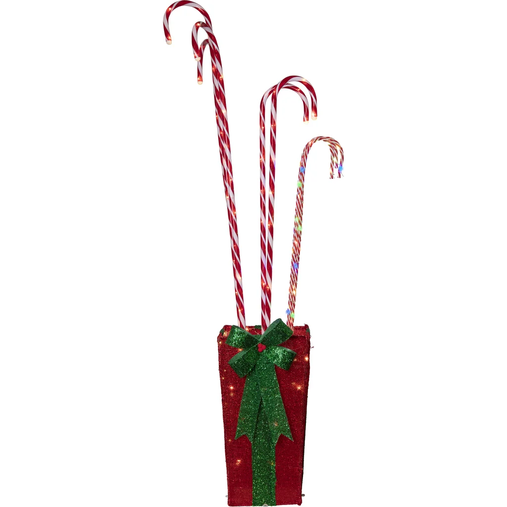 Utomhusdekoration CandyCane 150cm Multi