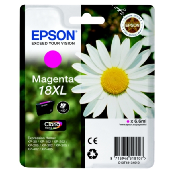 Epson Epson 18XL Blekkpatron magenta