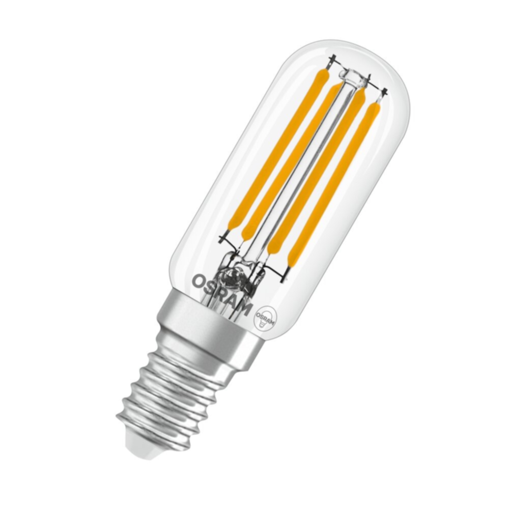LED T26 40 Klar 4W 827 E14