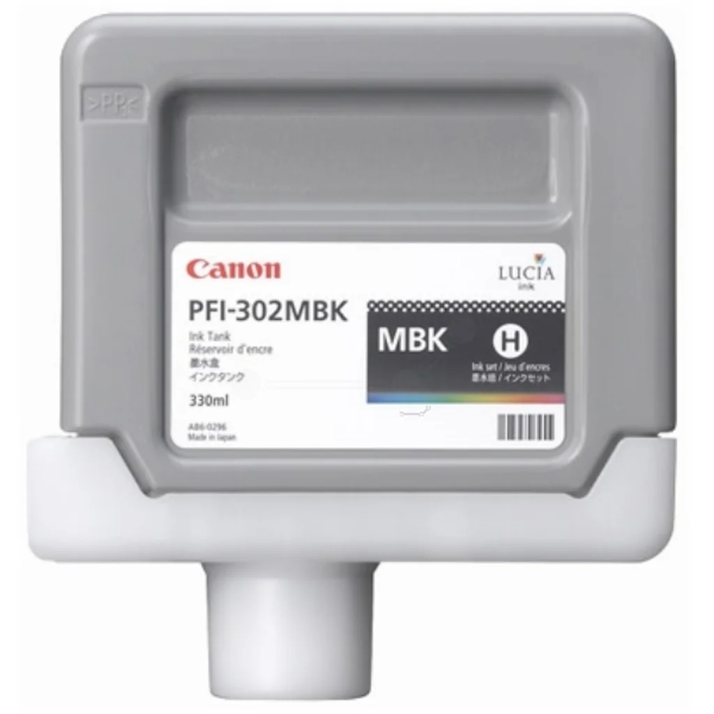 Canon PFI-302 MBK Bläckpatron Mattsvart