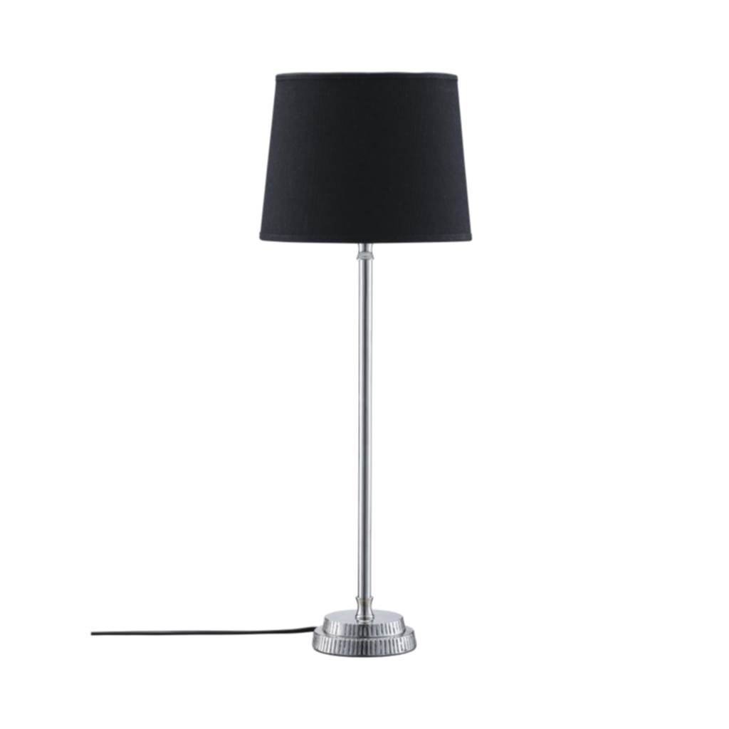 Bilde av Pr Home Kent Bordlampe Med Svart Lampeskjerm 59cm 71010x420fr09 Tilsvarer: N/a