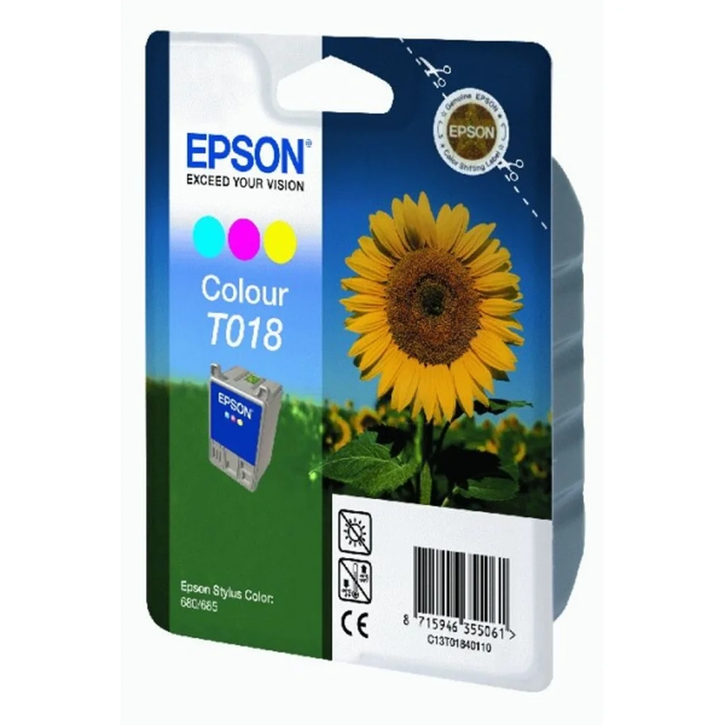 Epson T018 Bläckpatron 3-färg