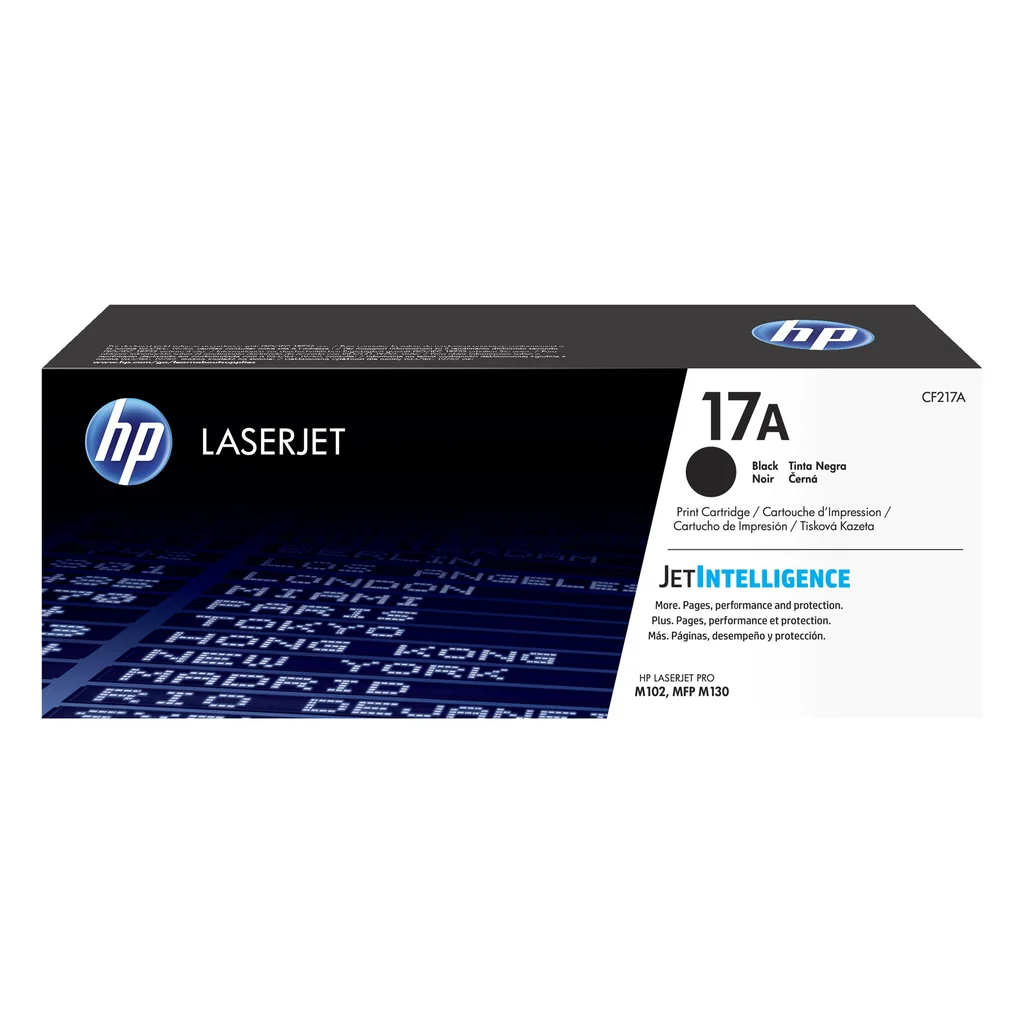 HP 17A Tonerkassett Svart