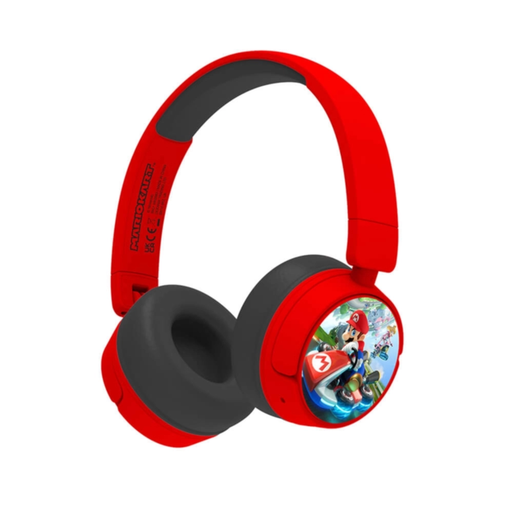 OTL Technologies Super Mario Hodetelefon On-Ear Junior Trådløs Trådløse hodetelefoner,Elektronikk,Barnehodetelefoner