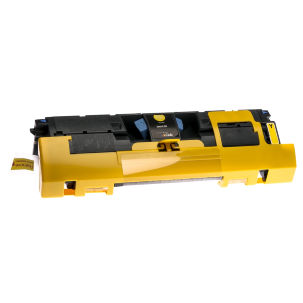 inkClub Tonerkassett, erstatter HP 121A/HP 122A, gul, 4.000 sider THU430 Tilsvarer: 9284A003 Q3962A C9702A