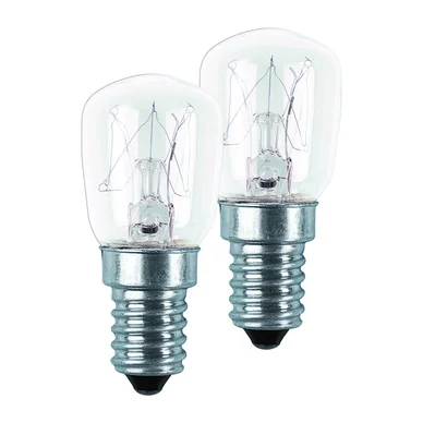 E14 Glödlampa 25W 2-pack
