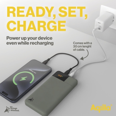 Aqiila Powerbird B10M Powerbank 10000mAh 20W Moss