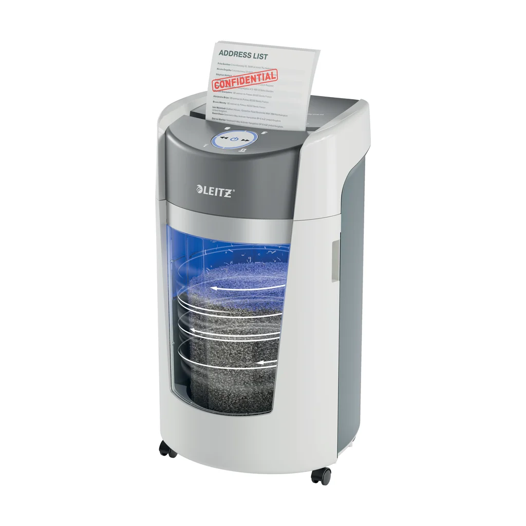 Leitz Dokumentförstörare IQ OptiMax Office P5