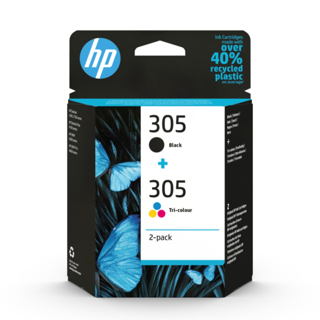 Multipack HP 305 svart & färg