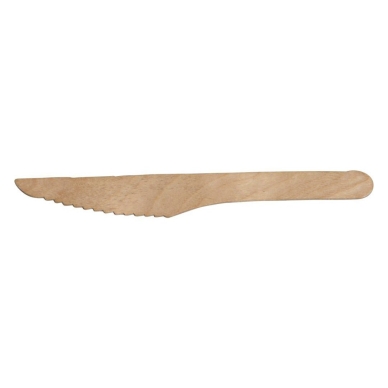 Bestick Kniv vaxat trä 16cm 100/fp
