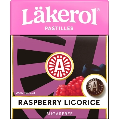   alt Läkerol Big pack Raspberry Licorice, 75g