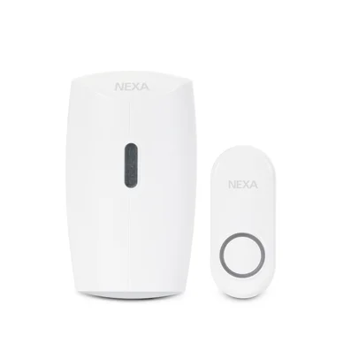 Nexa Nexa Trådløs dørklokke-stik MLR-1923/SET White 7330545183511 Modsvarer: N/A