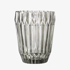 Dricksglas grå glas
