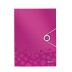3-klaffmapp Leitz WOW PP A4 cerise
