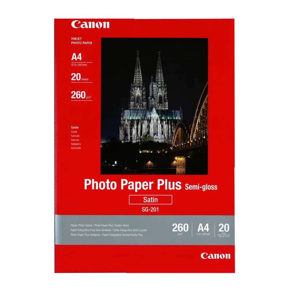Fotopapper Semigloss A4 20 ark 260g