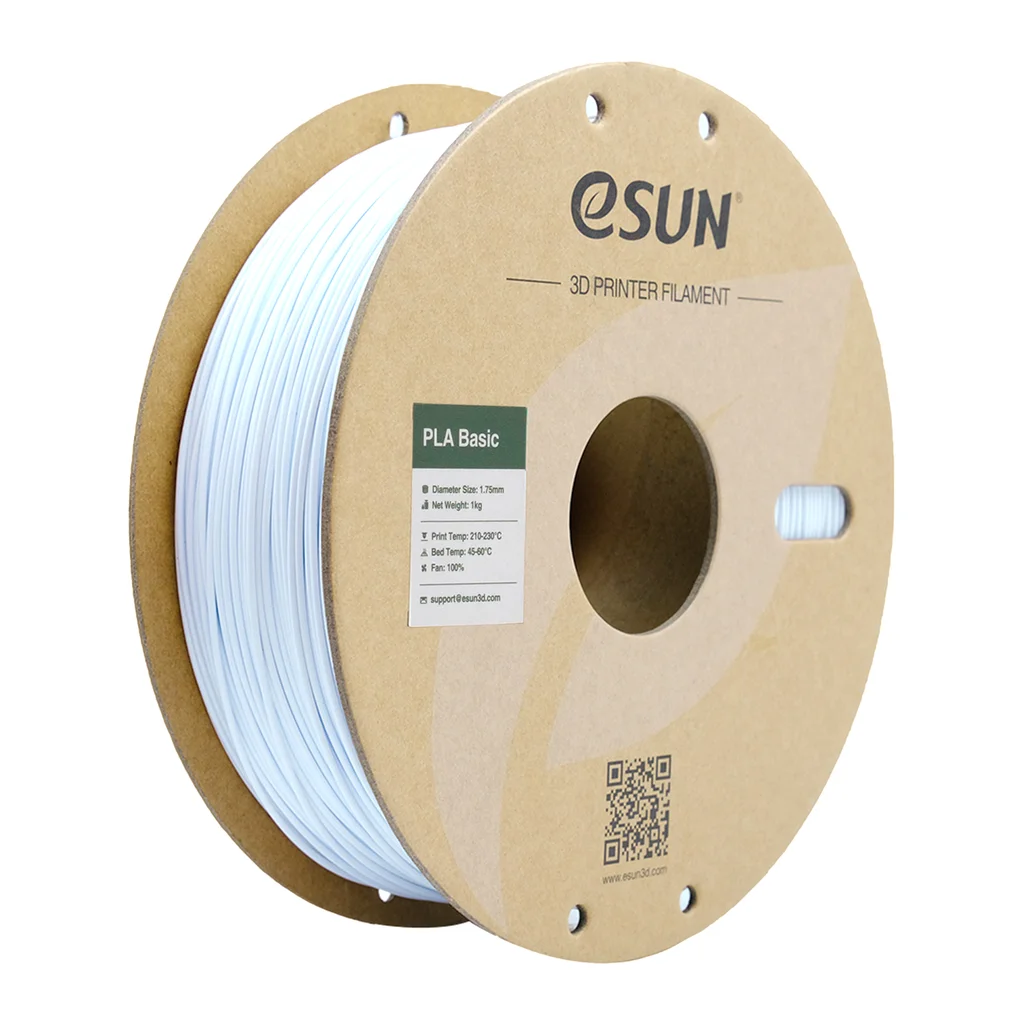 eSUN PLA-Basic - Cold White - 1.75mm - 1 kg