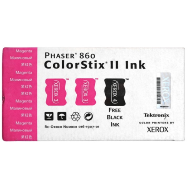 Färgstix 2 st magenta + 1 st svart 2.800 sidor