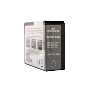 Blekkpatron, erstatter Epson T8507, lys svart, 84 ml