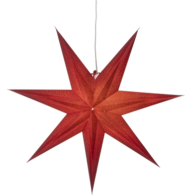 Star Trading Star Trading Papirstjerne Holly 60 cm Rød 502-96 Modsvarer: N/A