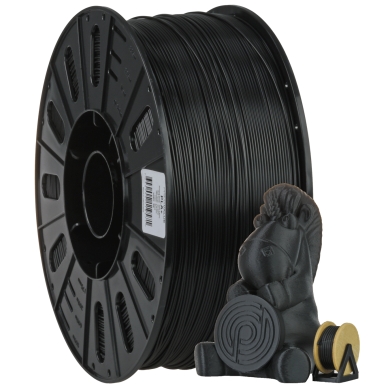 Prima PrimaValue PLA+ - 1,75mm - 3kg - Zvart 7340002119571 Replace: N/A