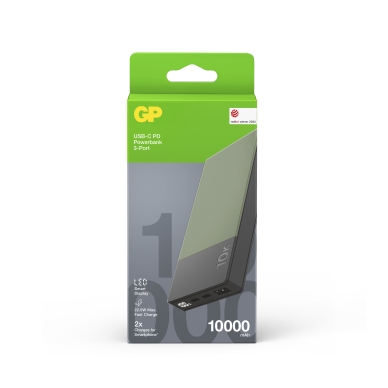 Produktfoto för GP Powerbank M2+ 10000 mAh - Grön