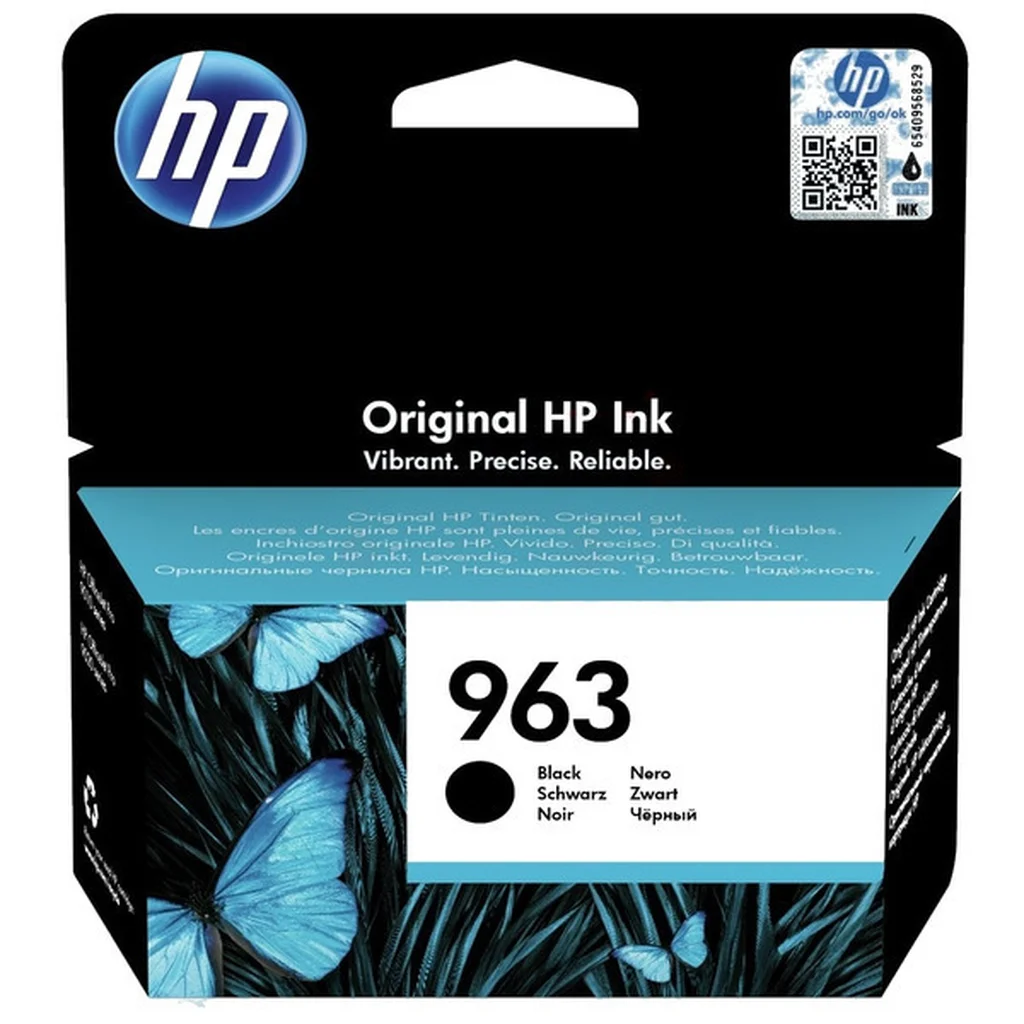 HP 963 Bläckpatron Svart
