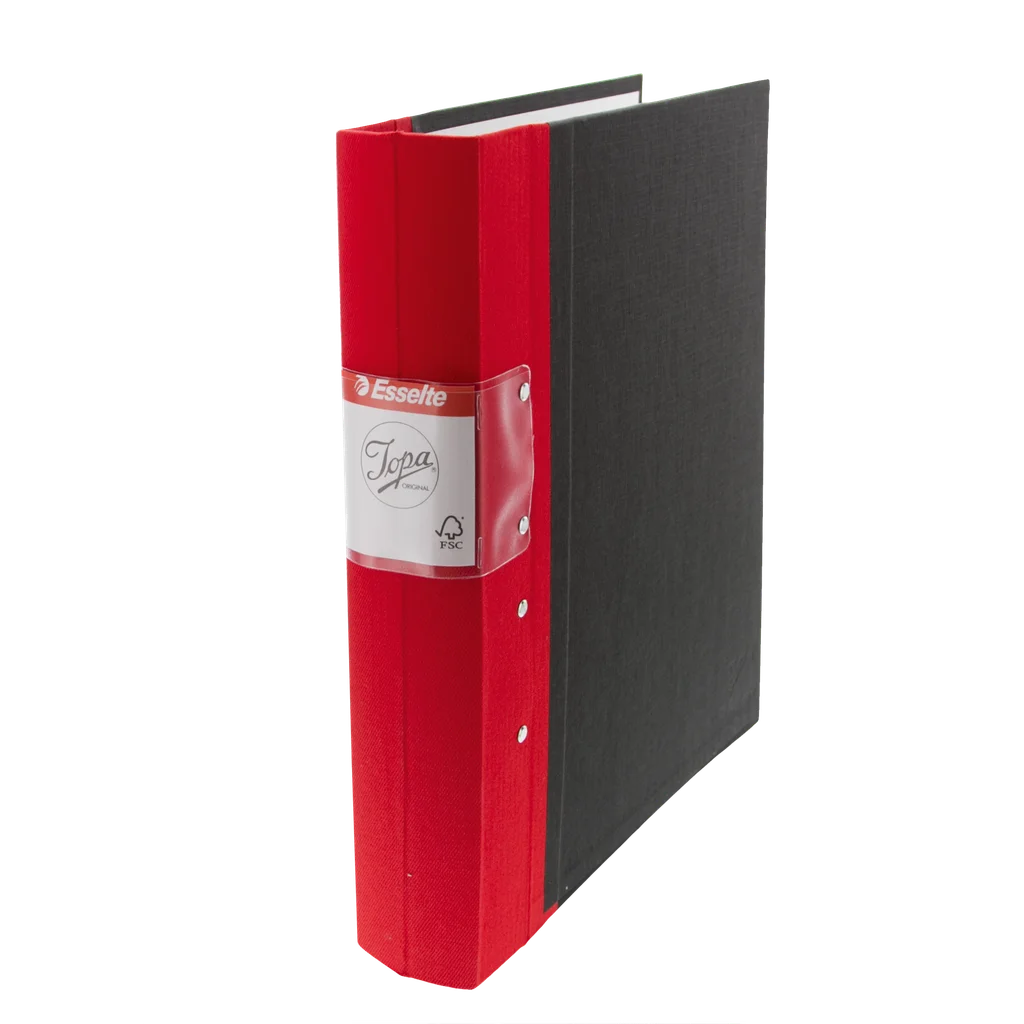 Gaffelpärm Jopa A4 60 mm röd