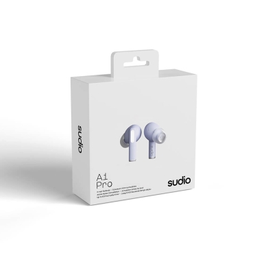 Sudio alt Sudio A1 Pro In-Ear True Wireless ANC Hörlurar Lila