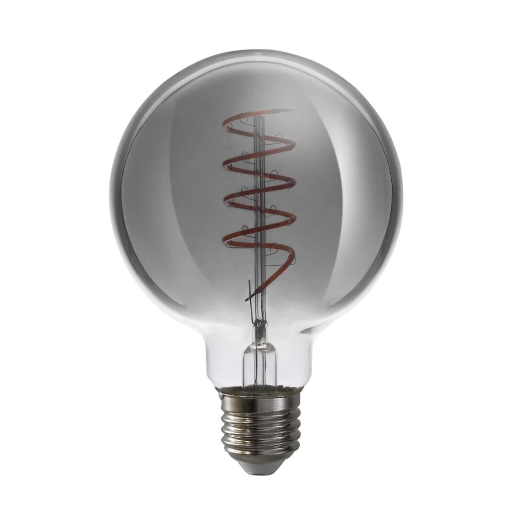 Lampa E27 LED G95 dimbar 4,5W 1800K 140 lumen