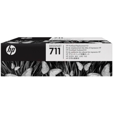 HP alt HP 711 Skrivehode 4-farge
