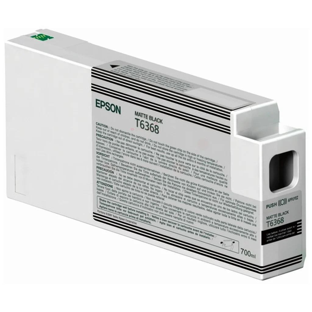 Epson T6368 Bläckpatron Mattsvart