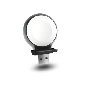 ZENS Apple Watch trådløs Qi-oplader USB-A