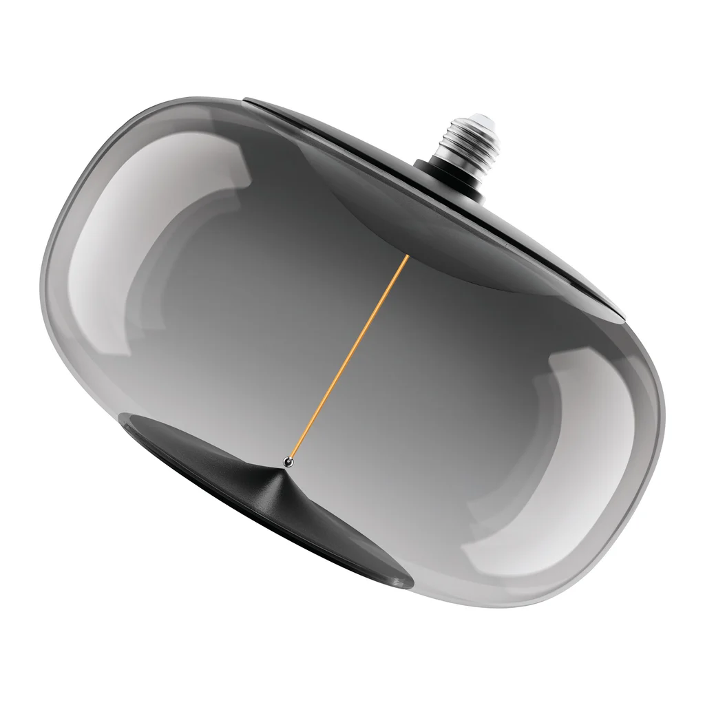 LED Lampa Filament E27 Magnetic Ellips DIM Smoke 350lm 12W