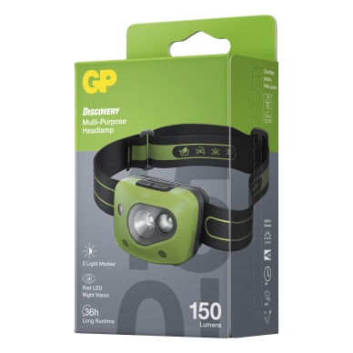 GP Discovery pannlampa CH43 150lm