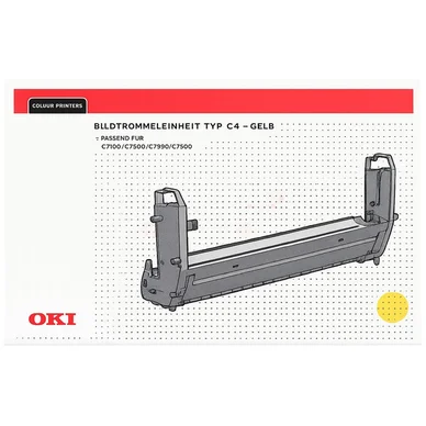 OKI Imaging-tromle gul Type C4 23.000 sider 41962805 Modsvarer: N/A