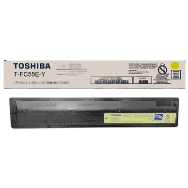 TOSHIBA TOSHIBA T-FC 55 EY Tonerkassette Gul 6AK00000117 Modsvarer: N/A billede