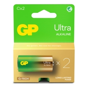 GP Ultra Alkaline Batteri C/LR14/14AU 2-pakk
